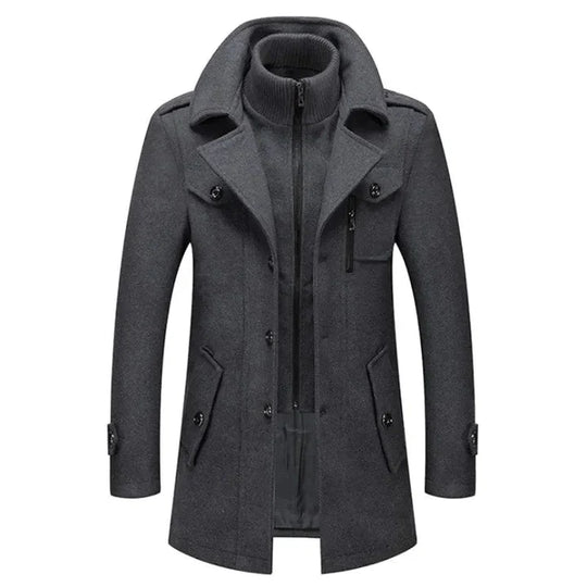 R&B | Stilvolle Woll Jacke Modern