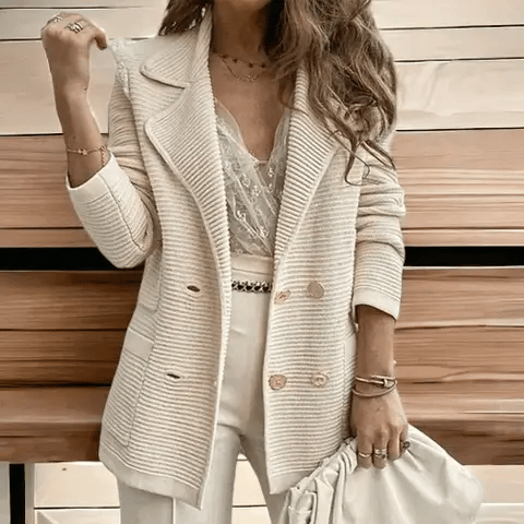 R&B | Einfaches Vest mit langen Ärmeln