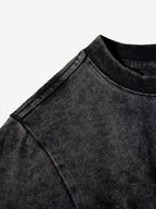 R&B | Baumwoll-T-Shirt mit Rundhalsausschnitt