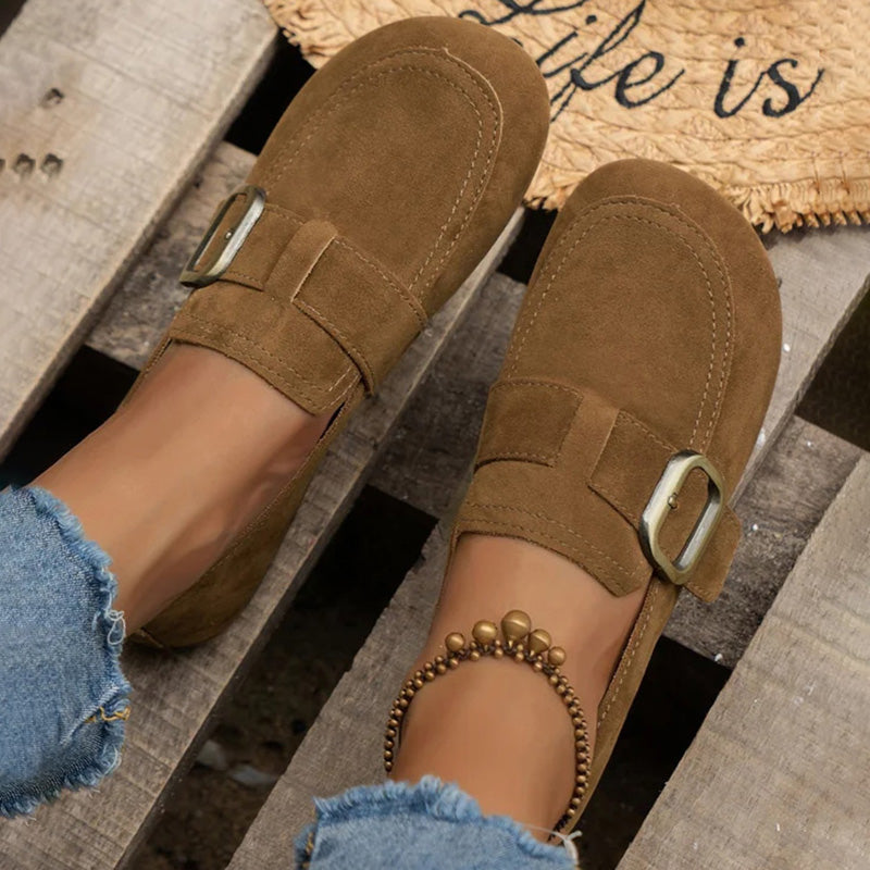 Vintage Bequeme Slipper Schuhe R&B