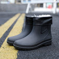 Halbhohe Wasserdichte Herren-Regenstiefel R&B