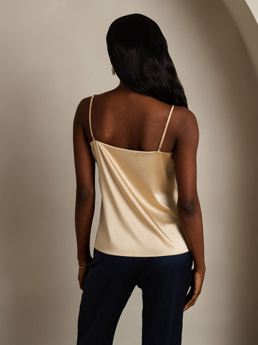 R&B | Seide Entspannt Spaghettiträger Camisole Top
