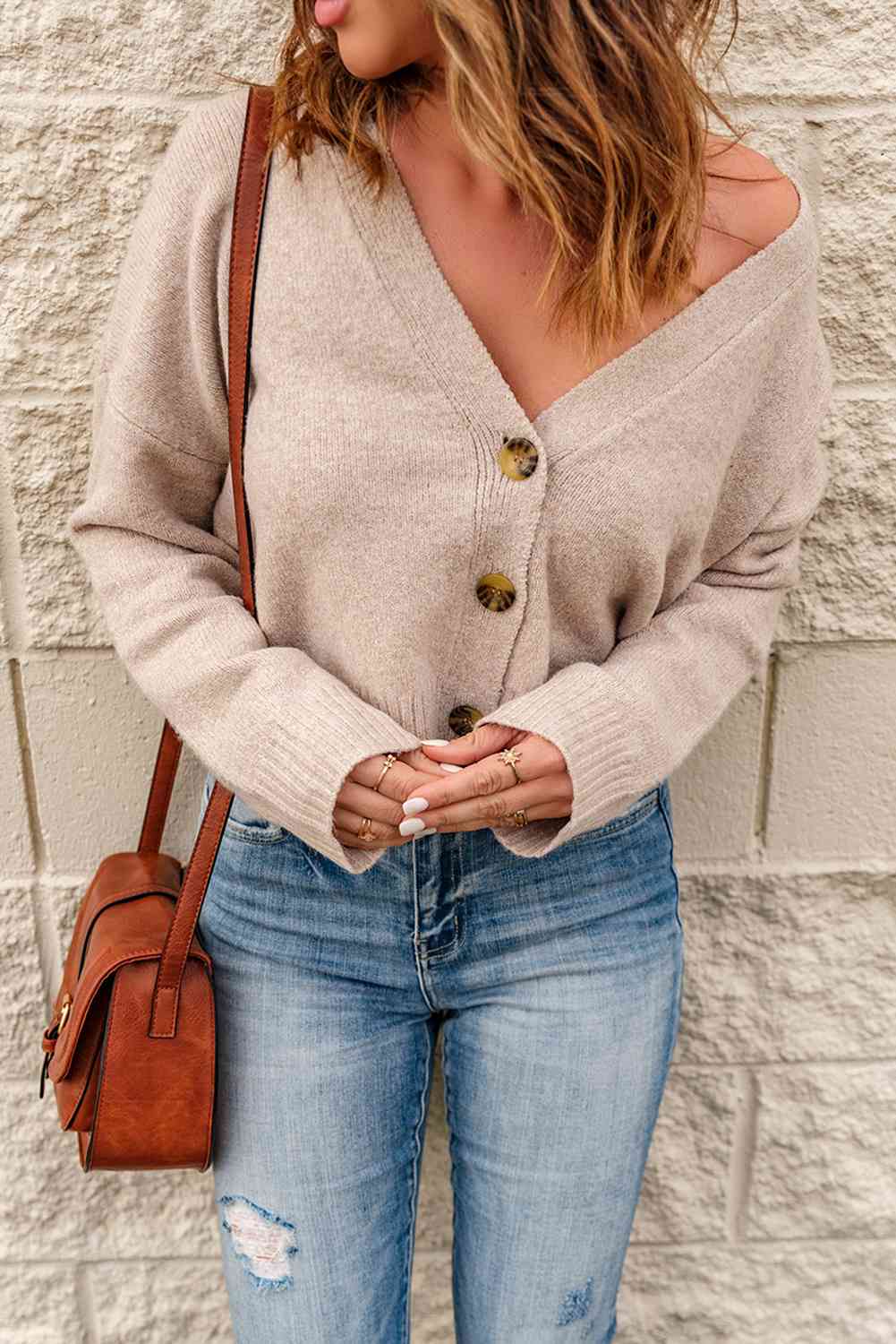 R&B | Lässige und Modische Strickjacke