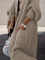 R&B | Lässige Gestrickte Weste Mit Taschen
