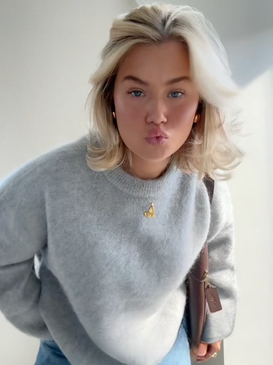 R&B | weicher Mohair-Strickpullover