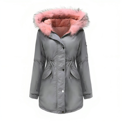 R&B | Winter Parka mit veganem Pelz für Damen umweltfreundliche Materialien