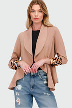 R&B | Freizeit Blazer mit Pantherdetail