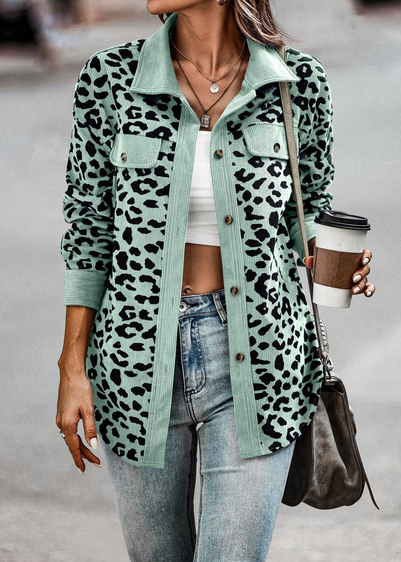 R&B | Dschungel Chic Leopard Jacke