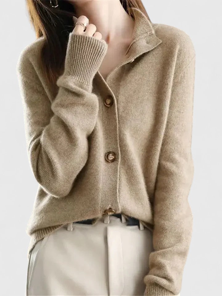 R&B | Strickcardigan mit Knopfleiste