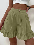 R&B | Lässige Shorts mit weitem Bein