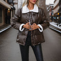 R&B | Jacke mit umgeschlagenem Kragen