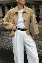 R&B | Freizeitjacke mit Durchgeknöpftem Hemdkragen