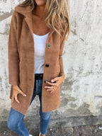 R&B | Lange Jacke mit Knöpfen
