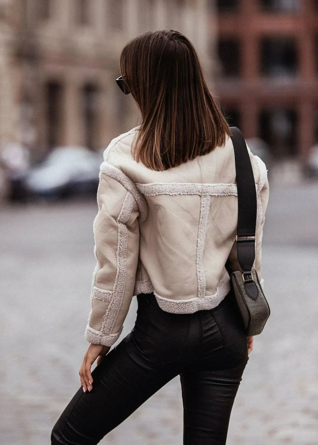 R&B | Fellbesetzte Langarmjacke