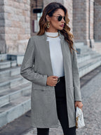 R&B | Offene Vorderseite Langarm Blazer