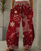 R&B | Weihnachtsdruck Freizeit Hose