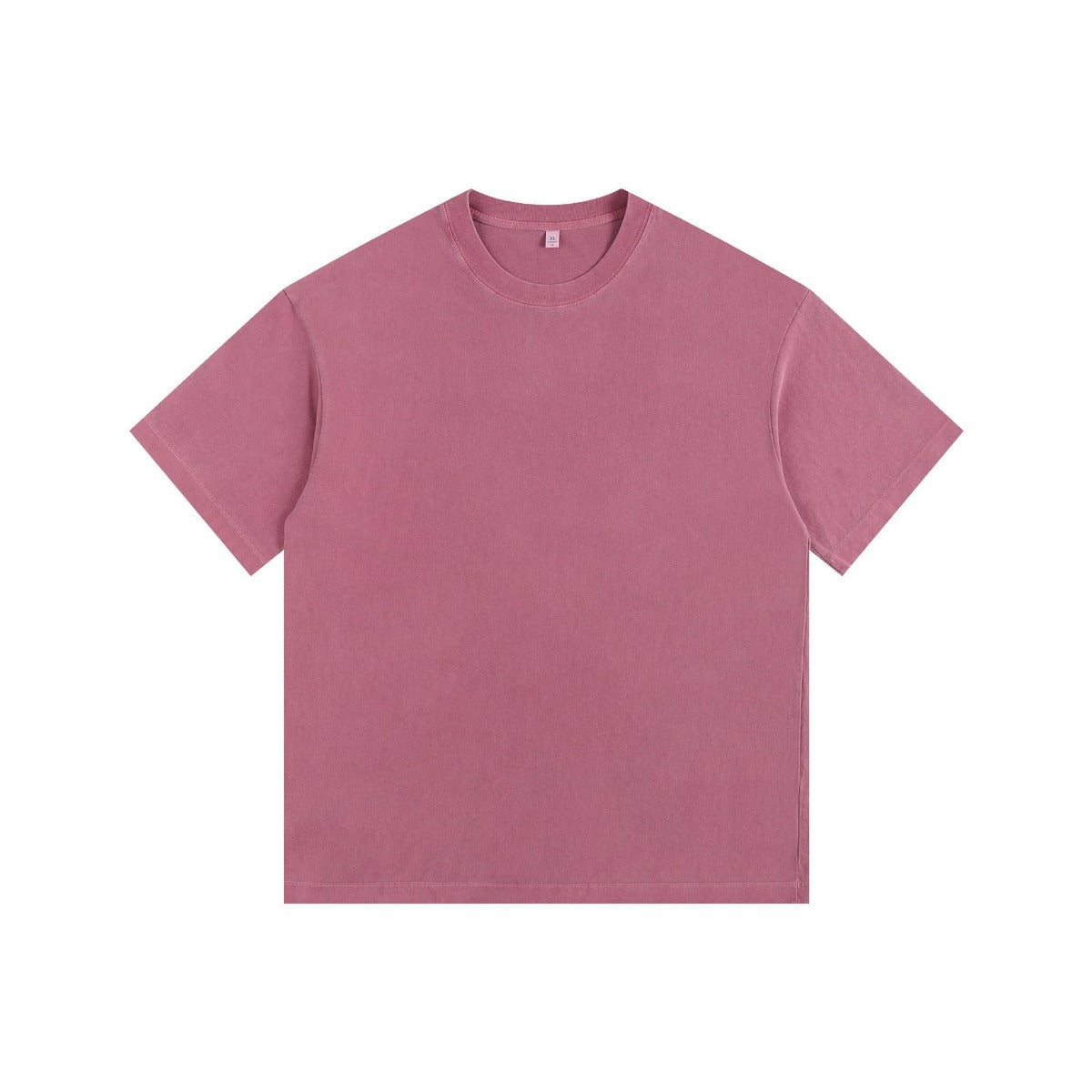 R&B | Schillerndes altes kurzes T-Shirt mit Färbung