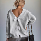 R&B | Pullover mit Rückenausschnitt