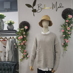 R&B | Übergroßer Strickpullover mit Tasche