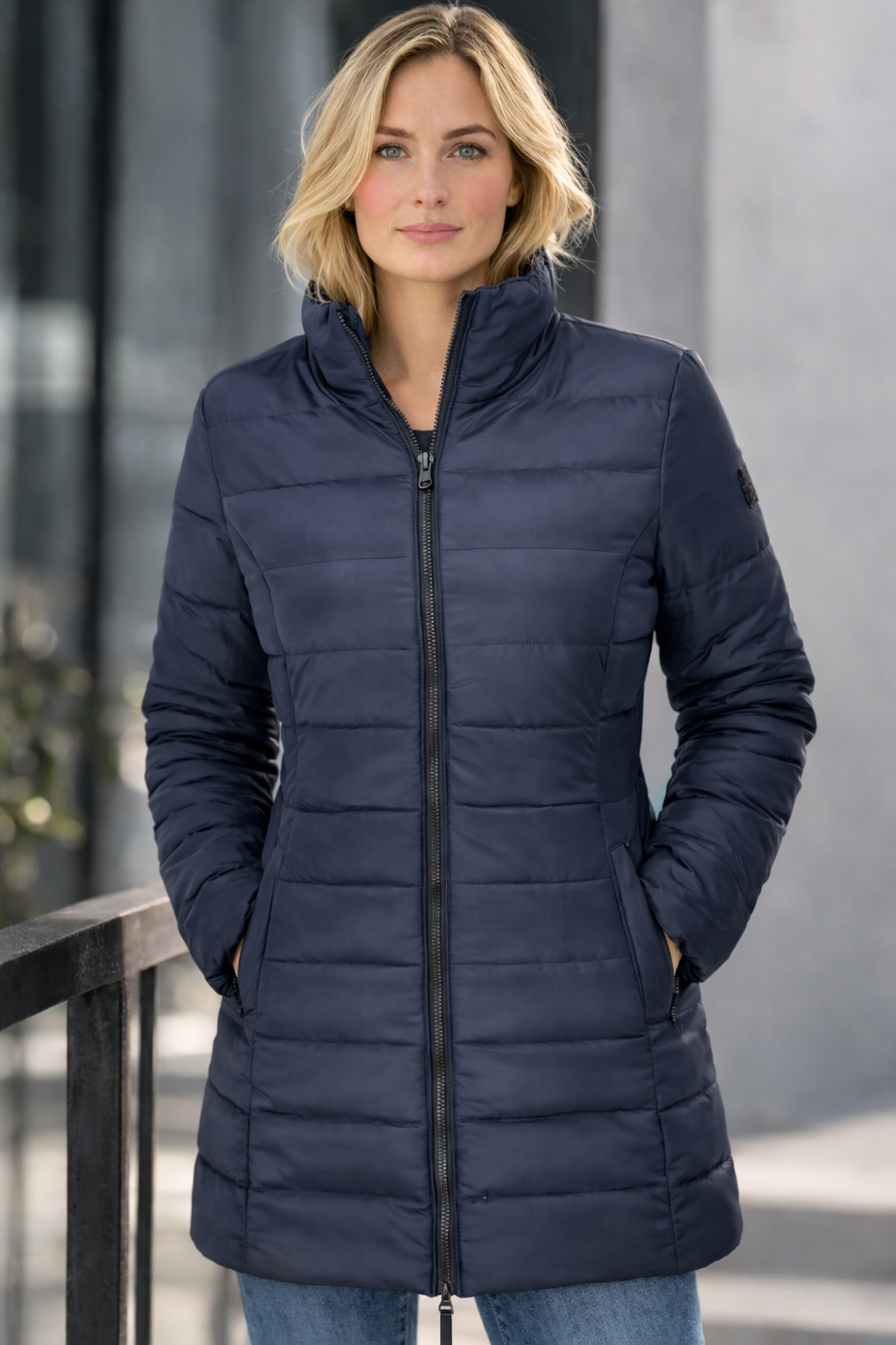R&B | Lange Daunenjacke