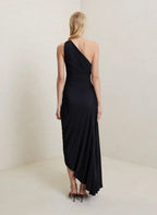 Sabrina | Eine Schulter-Maxikleid