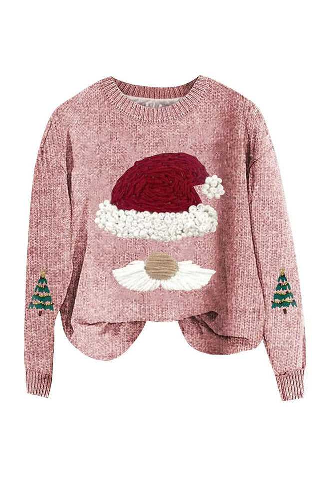 R&B | Lockere Passform Weihnachtsstrickpullover