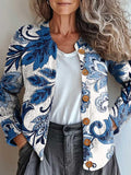 R&B | Blumenmuster Jacke