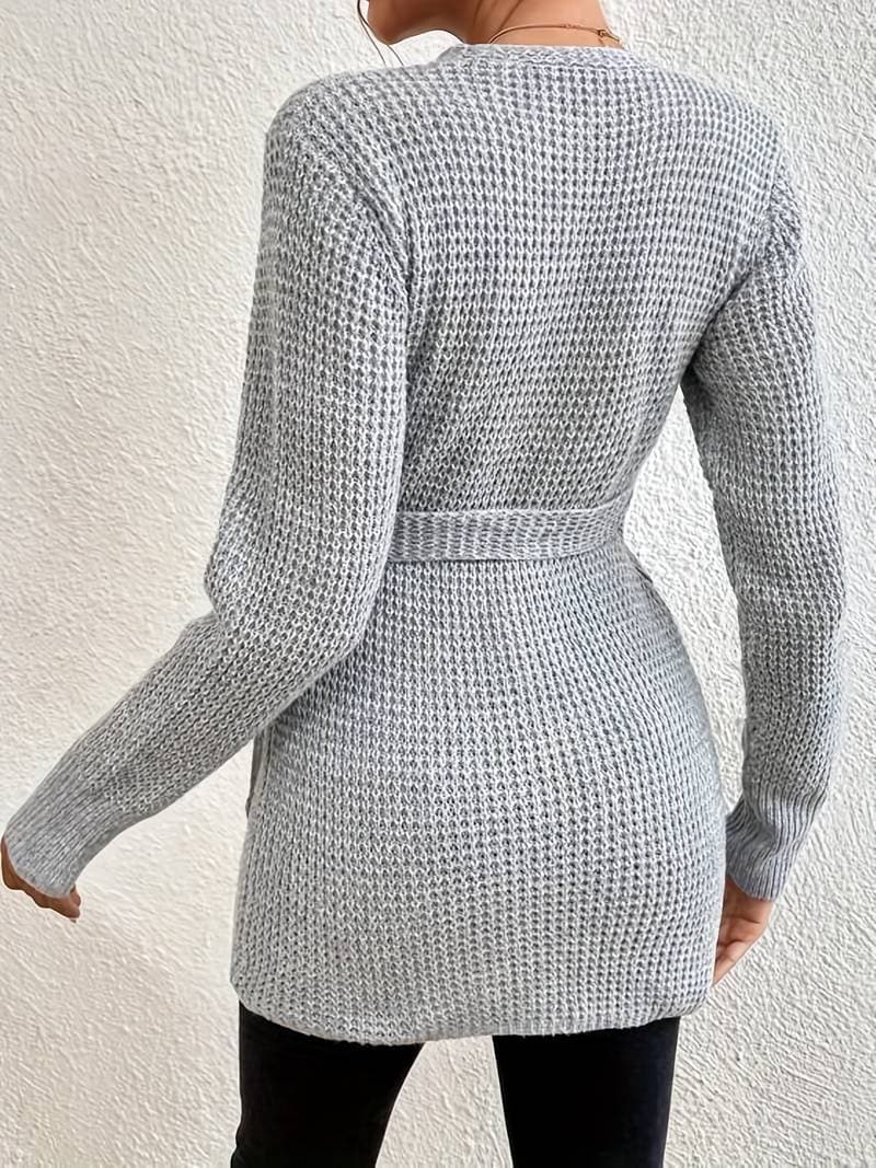 R&B | Damen-Wickel-Strickjacke