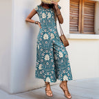 R&B | Lockerer Jumpsuit mit Blumendruck