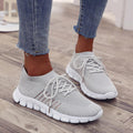 Damen Sneakers Bequem Orthopädisches Design Atmungsaktives Textil R&B