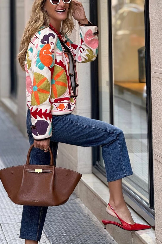 R&B | bestickte Jacke