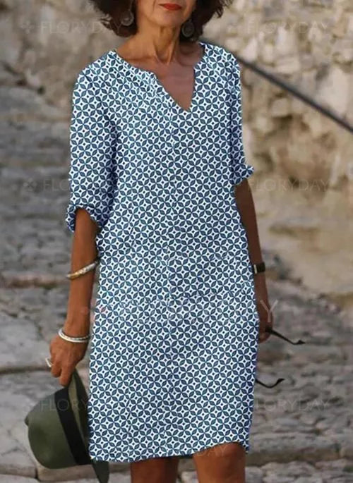 R&B luftig lockere und sommerliche kleid