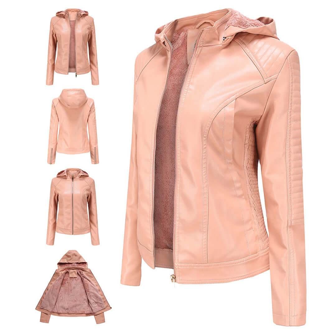 R&B | Damen abnehmbare Kapuzenjacke