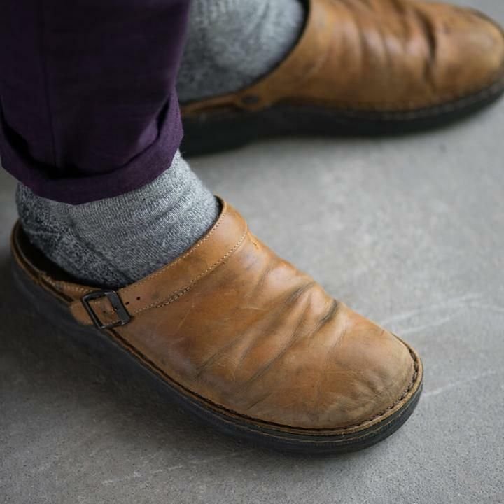 Orthopädische Herren mules