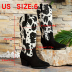 R&B | Cowboy-Stiefel mit Blockabsatz und Spitzem Zeh