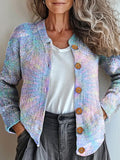 R&B | Pastellmusterte Jacke