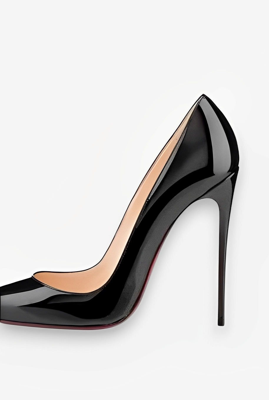 R&B | Spitz Zulaufende 1rote Boden Schuhe