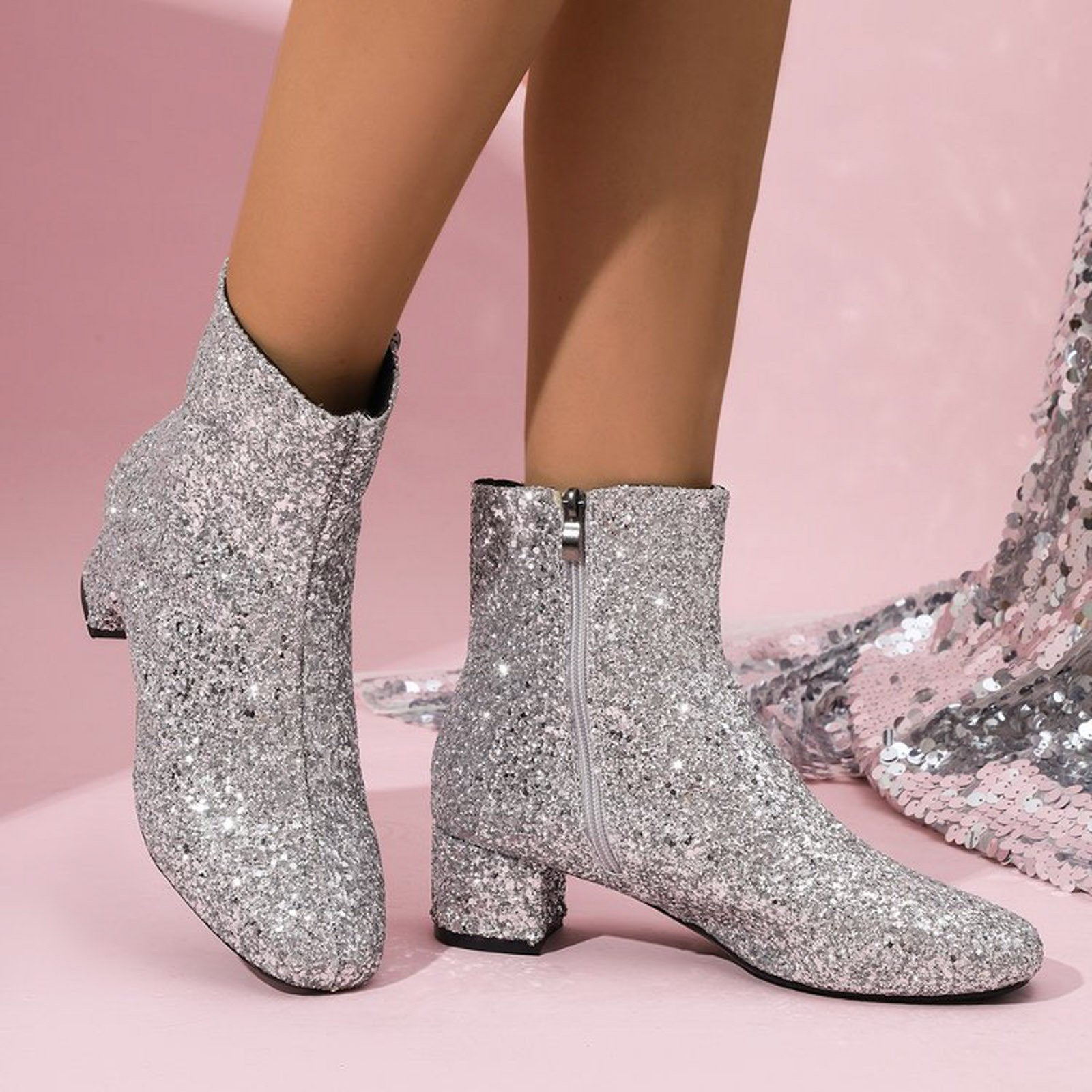 R&B | Ankle Boots für Frauen mit Blockabsatz