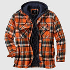 R&B | Herren Freizeit Karo-Jacke - Frühling & Herbst Reguläre Passform