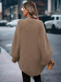 R&B | Cardigan Offene Front Weiches Strick Lockere Passform Lange Ärmel