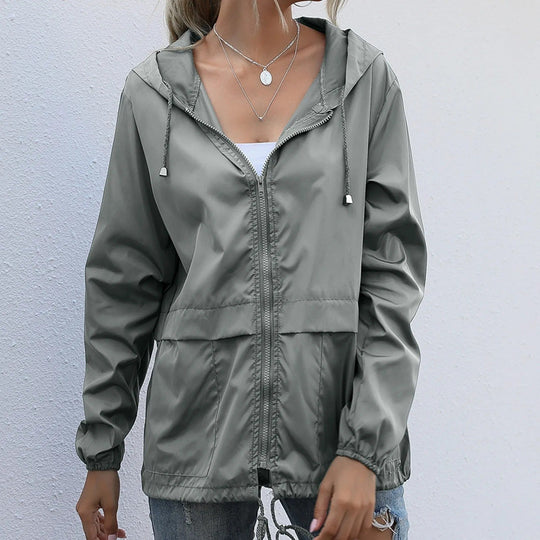 R&B | Leichte Windjacke mit Kapuze