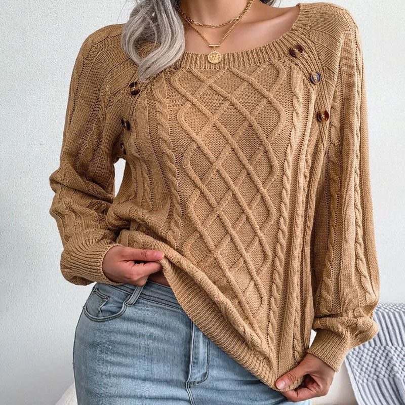 R&B | Zopfmuster Pullover mit Strukturmuster