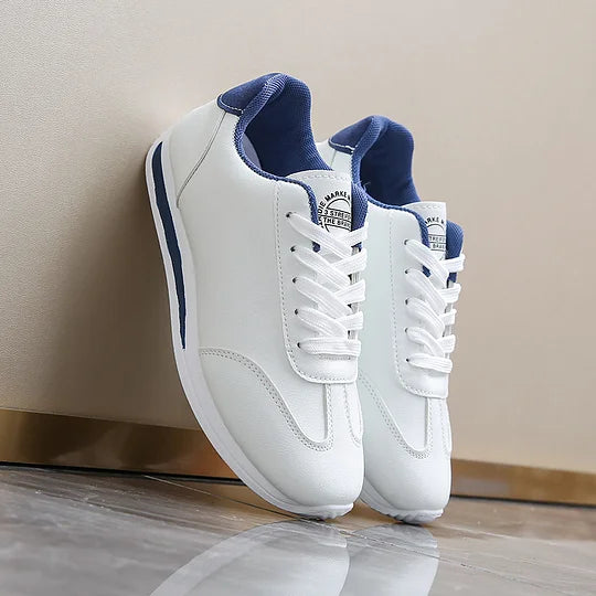 Einfarbige Freizeit-Sportschuhe für Damen mit dicken Sohlen R&B R&B