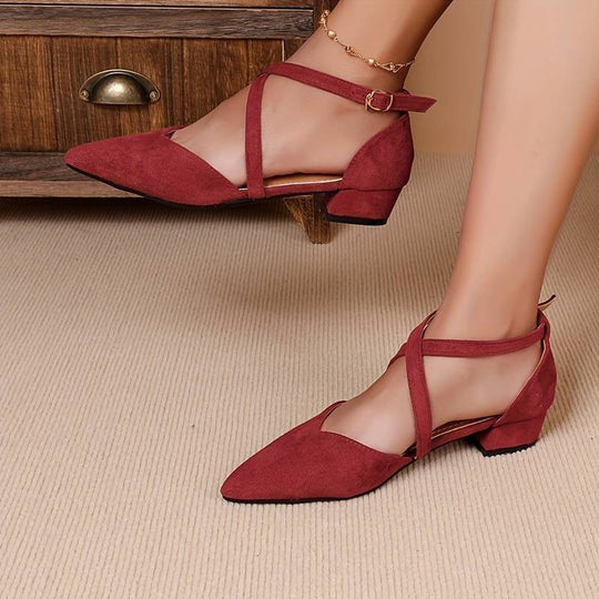 R&B | Mode Flache Damenschuhe Einfarbiges Design