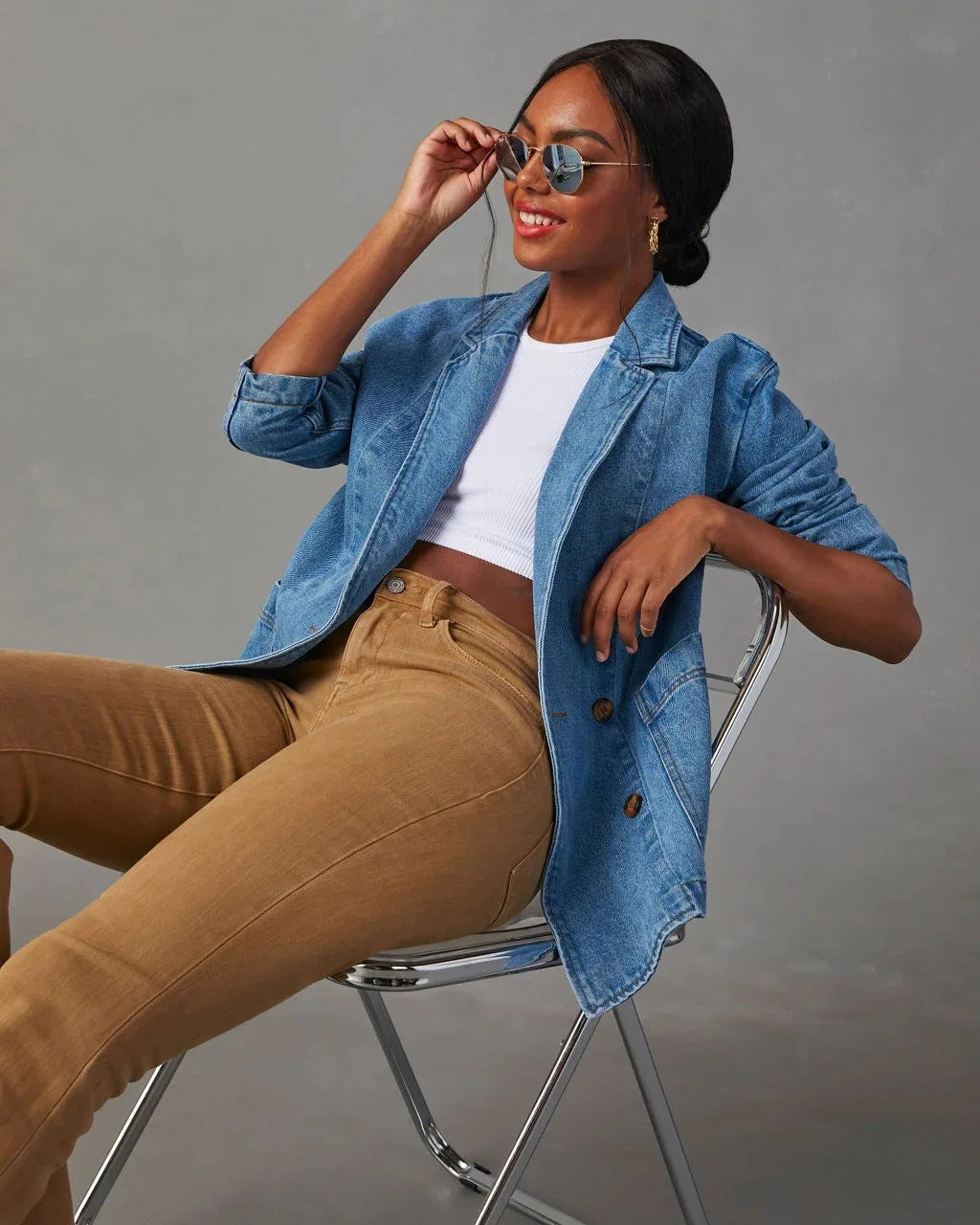 R&B | Jeans Blazerjacke für Damen