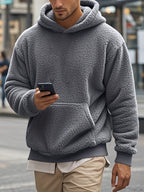 R&B | Weiche Fleece-hoodie Polyester Komfort und Stil