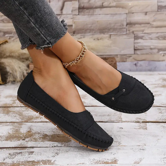 Damen-Lederschuhe, rutschfest & weich R&B R&B