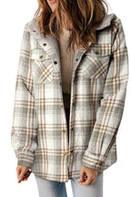 R&B | Gitterjacke mit Plüschfutter Warm und Stilvoll Ideal für Den Alltag