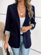 R&B | Eleganter Business Longblazer Mit