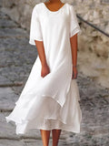 Elegant und Kleid
